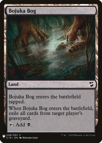 Bojuka Bog (C18), The List Reprints 238