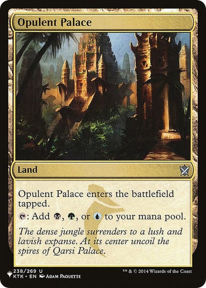 Opulent Palace (KTK), The List Reprints 238