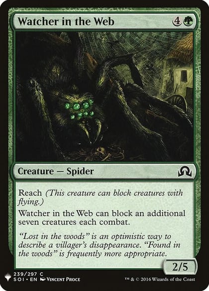 Watcher in the Web, The List Reprints 239