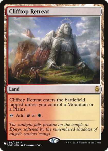 Clifftop Retreat, The List Reprints 239/269