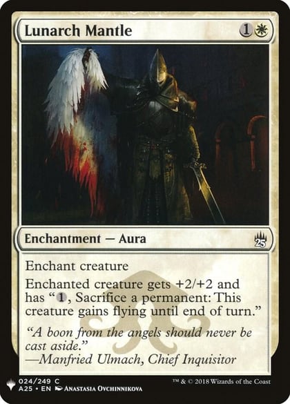 Lunarch Mantle, The List Reprints 24