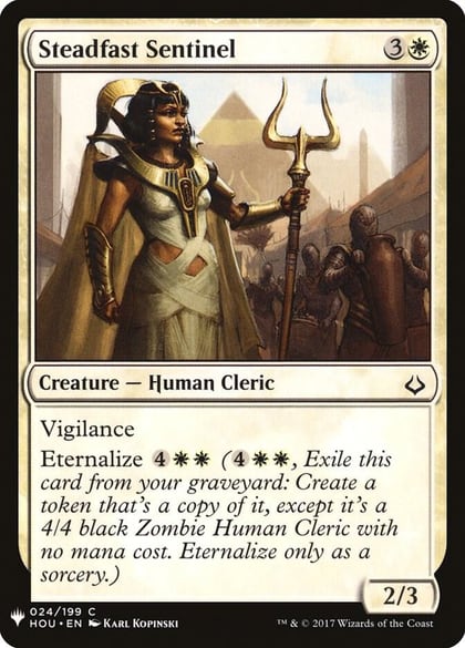 Steadfast Sentinel, The List Reprints 24