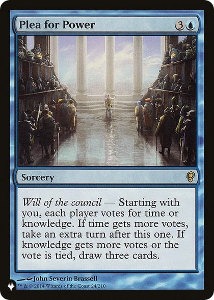 Plea for Power, The List Reprints 24/210