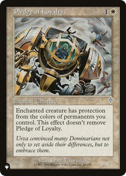 Pledge of Loyalty, The List Reprints 24/350
