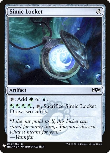 Simic Locket, The List Reprints 240