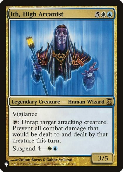 Ith, High Arcanist, The List Reprints 241/301