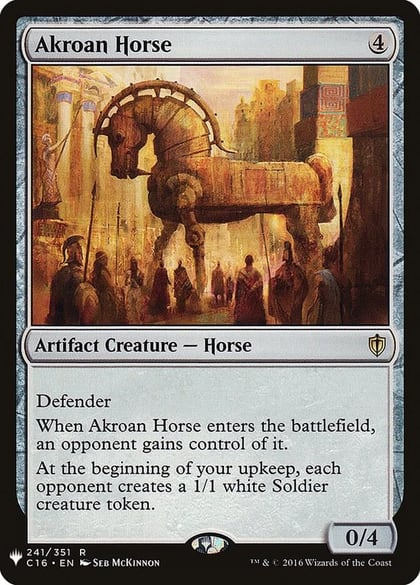 Akroan Horse, The List Reprints 241