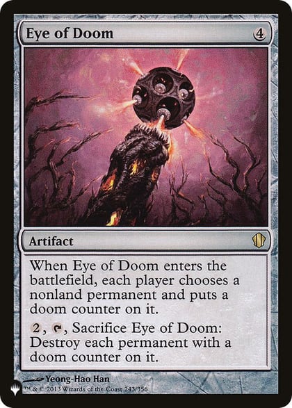 Eye of Doom, The List Reprints 243/356