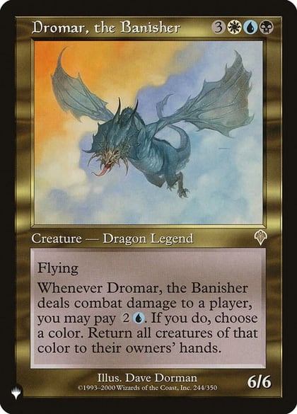 Dromar, the Banisher, The List Reprints 244/350