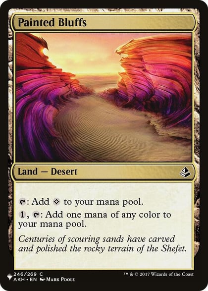 Painted Bluffs, The List Reprints 246/269
