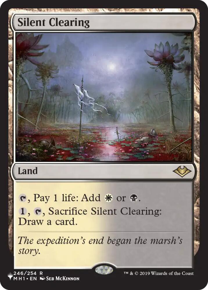 Silent Clearing, The List Reprints 246