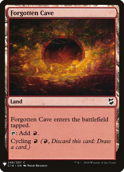 Forgotten Cave (C18), The List Reprints 246