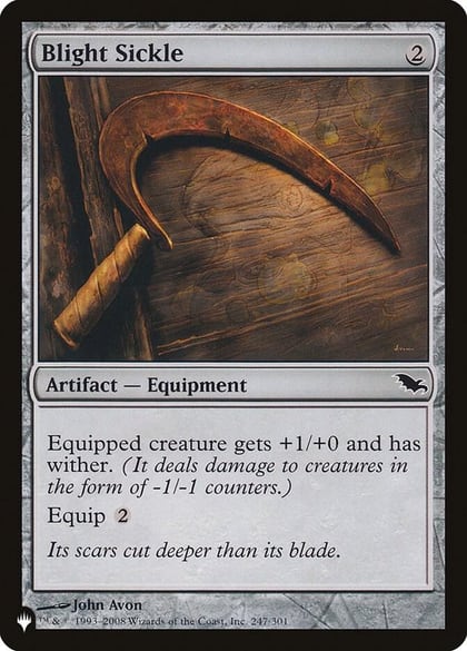 Blight Sickle, The List Reprints 247/301