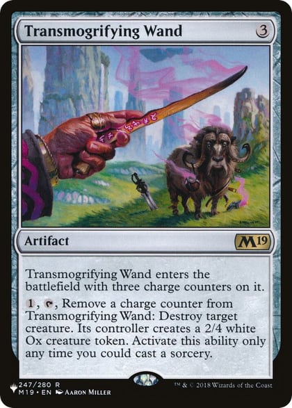 Transmogrifying Wand, The List Reprints 247/280