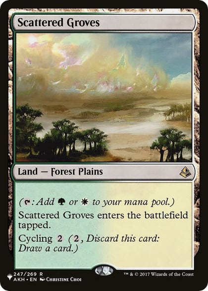 Scattered Groves, The List Reprints 247