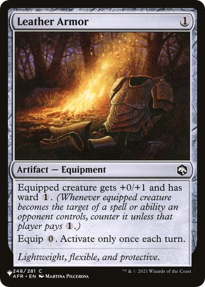 Leather Armor, The List Reprints 248/281