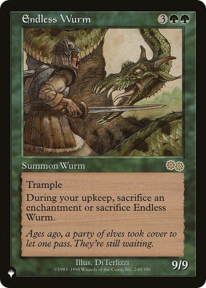 Endless Wurm, The List Reprints 249/350
