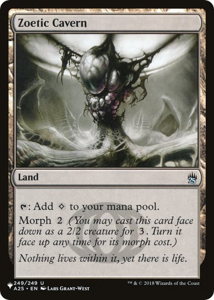 Zoetic Cavern, The List Reprints 249/249