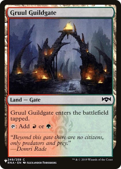 Gruul Guildgate, The List Reprints 249/259