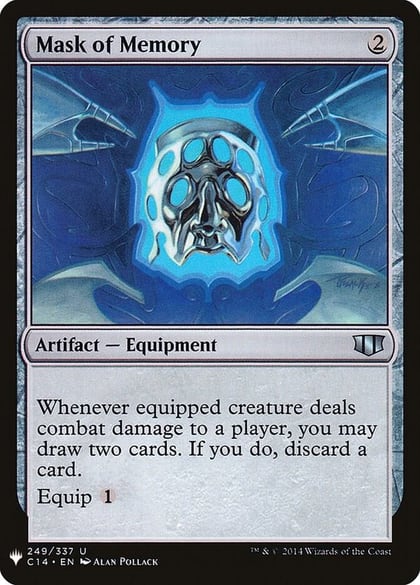 Mask of Memory, The List Reprints 249