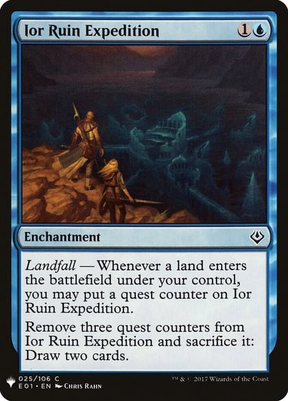 Ior Ruin Expedition, The List Reprints 25