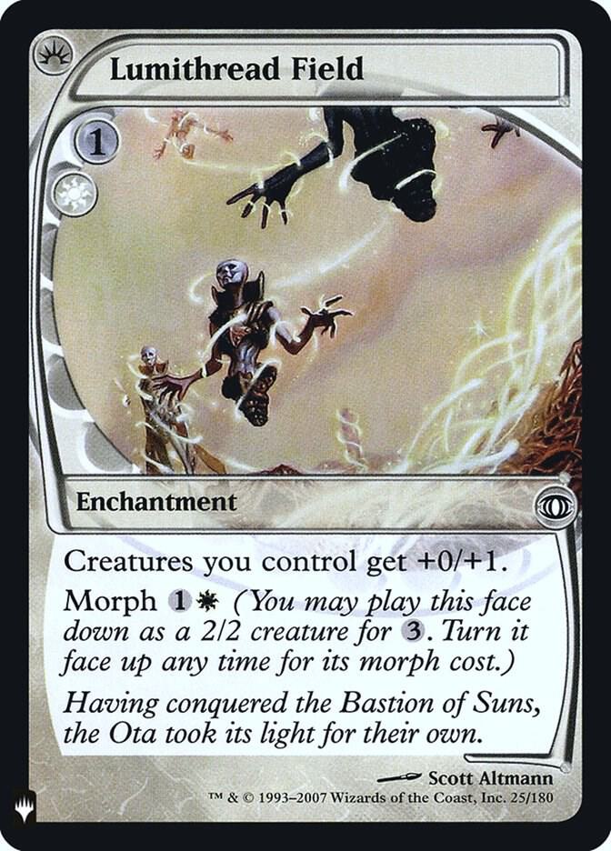 Lumithread Field, The List Reprints 25