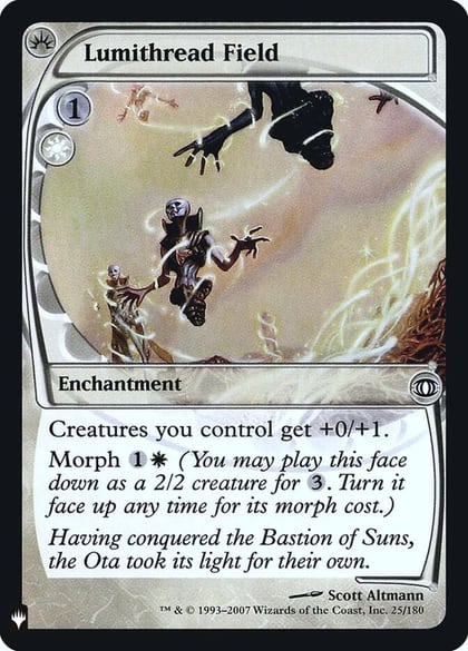Lumithread Field, The List Reprints 25