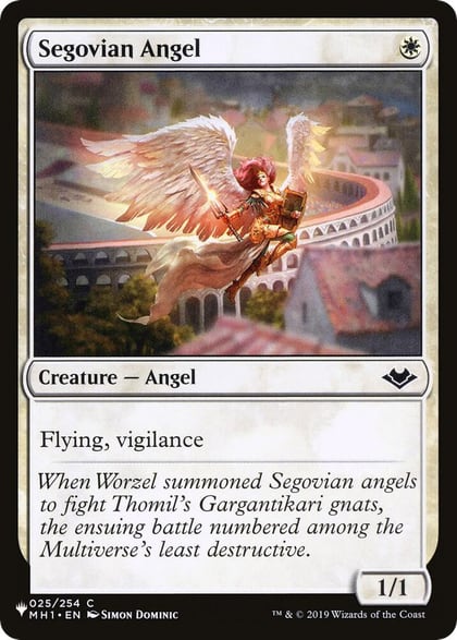 Segovian Angel, The List Reprints 25