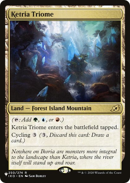 Ketria Triome, The List Reprints 250/274