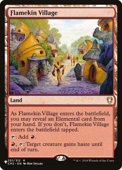 Flamekin Village (CM2), The List Reprints 251