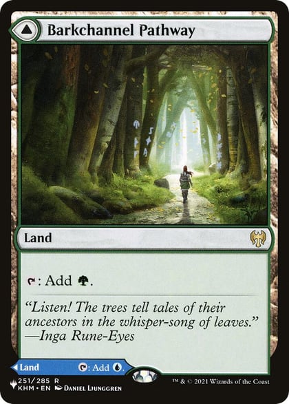 Barkchannel Pathway, The List Reprints 251