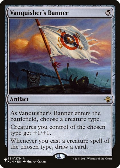 Vanquisher's Banner, The List Reprints 251