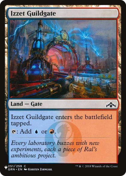Izzet Guildgate, The List Reprints 251/259