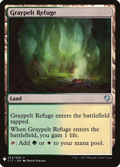 Graypelt Refuge, The List Reprints 253
