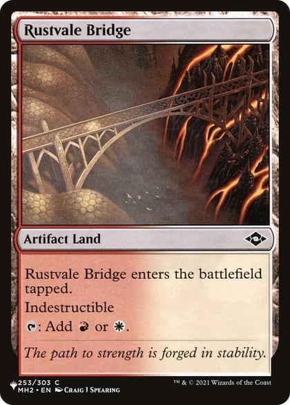 Rustvale Bridge, The List Reprints 253/303
