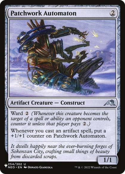 Patchwork Automaton, The List Reprints 254/302