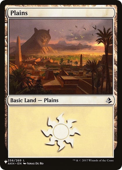 Plains (AKH), The List Reprints 256