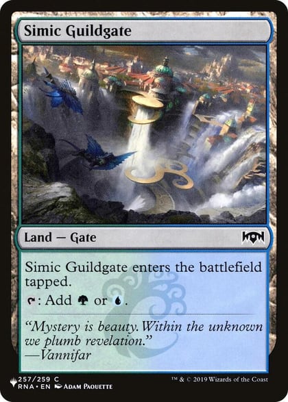 Simic Guildgate, The List Reprints 257/259