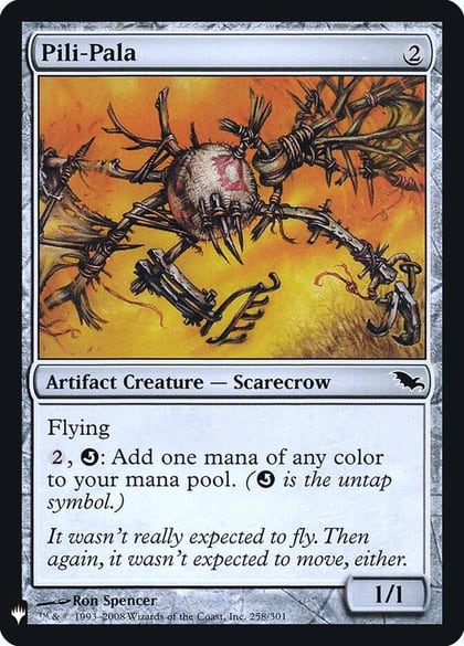 Pili-Pala, The List Reprints 258