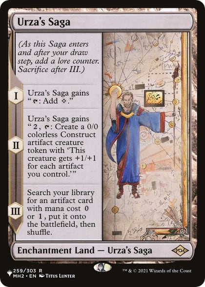 Urza's Saga, The List Reprints 259/303