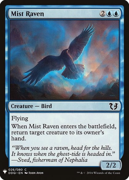 Mist Raven, The List Reprints 26