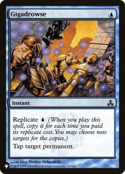 Gigadrowse, The List Reprints 26/165