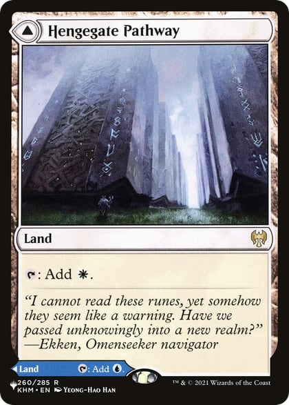 Hengegate Pathway, The List Reprints 260