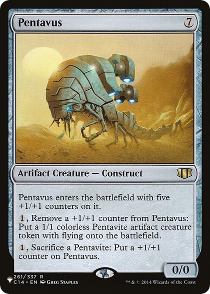 Pentavus, The List Reprints 261/337