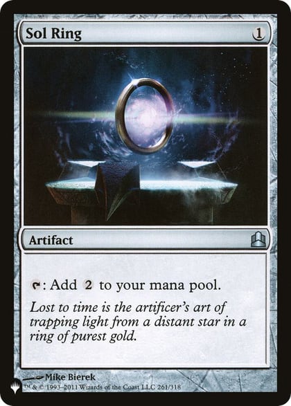 Sol Ring (CMD), The List Reprints 261