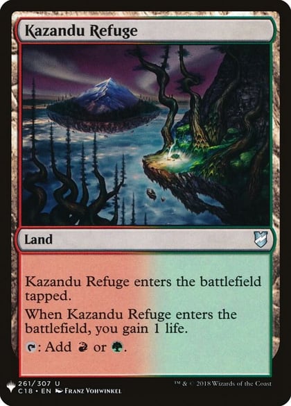 Kazandu Refuge, The List Reprints 261