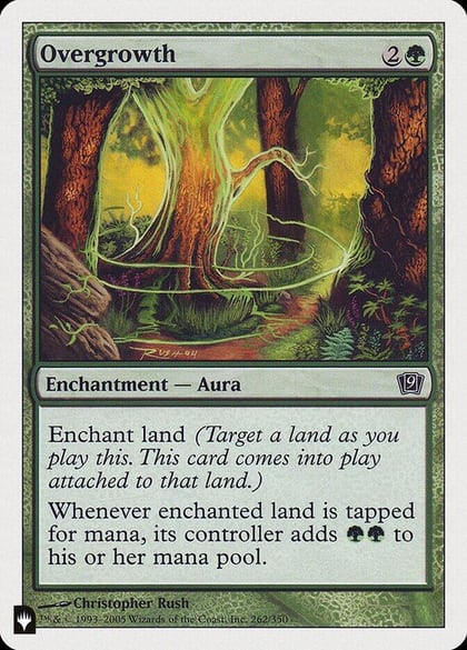 Overgrowth, The List Reprints 262/350