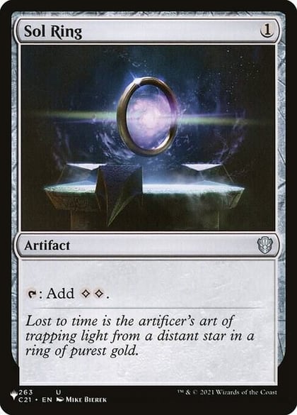 Sol Ring (C21), The List Reprints 263