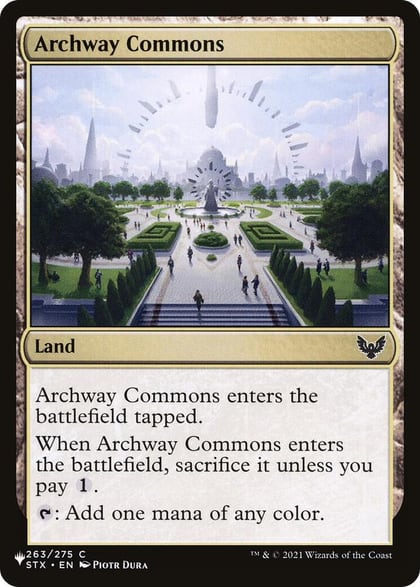 Archway Commons, The List Reprints 263/275