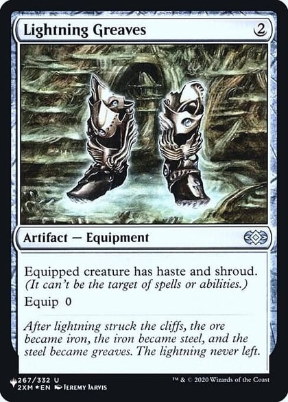 Lightning Greaves (2XM), The List Reprints 267